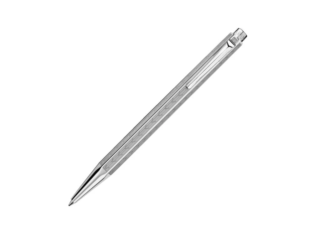 Caran d´Ache Ecridor Chevron Ballpoint pen, Palladium, Silver, 890.286 - Image 2
