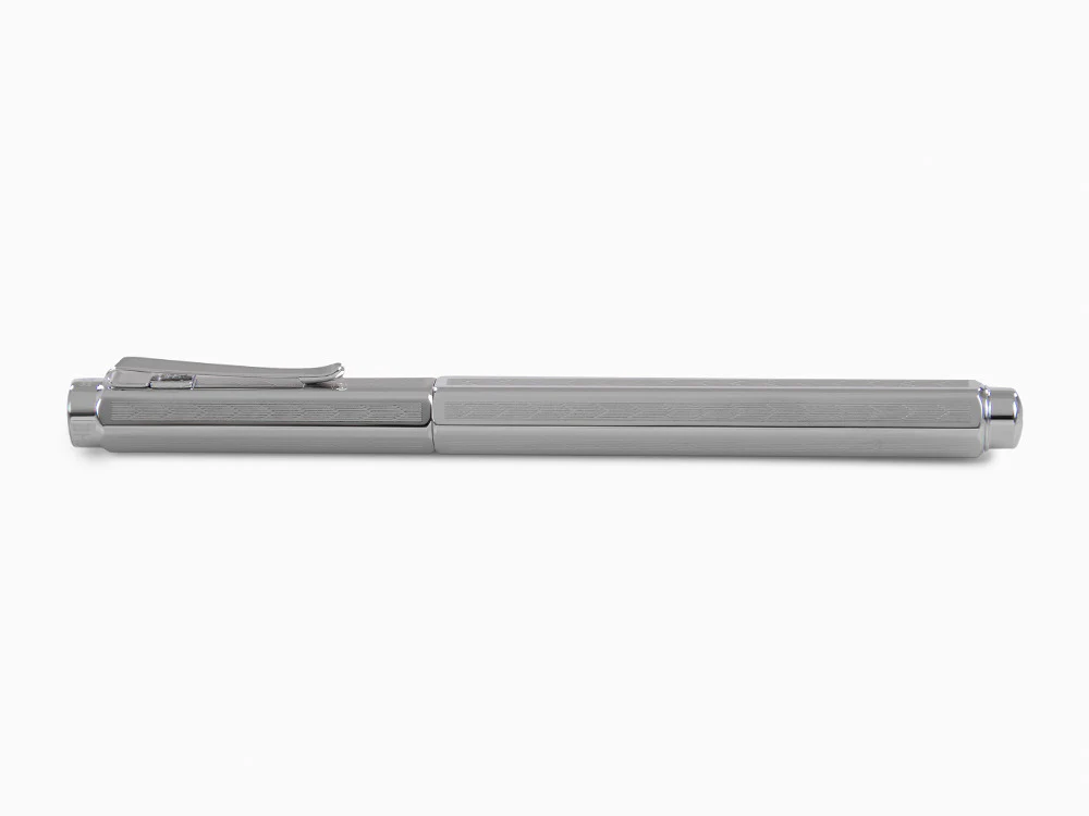 Caran d´Ache Ecridor Chevron Fountain Pen, Palladium, Silver, 958.286 - Image 9