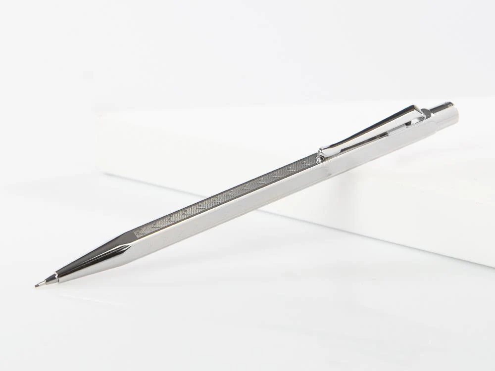 Caran d´Ache Ecridor Chevron Mechanical pencil, Palladium, Silver, 4.286 - Image 2