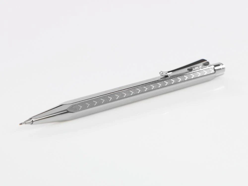 Caran d´Ache Ecridor Chevron Mechanical pencil, Palladium, Silver, 4.286 - Image 7