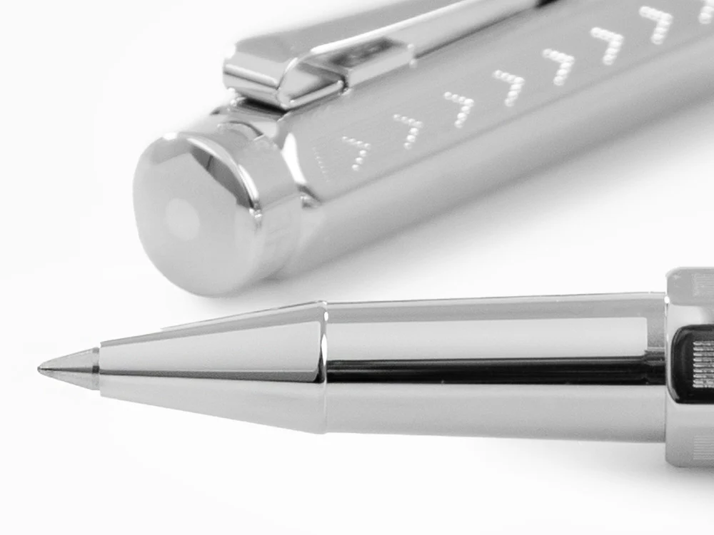 Caran d´Ache Ecridor Chevron Rollerball pen, Palladium, Silver, 838.286 - Image 5