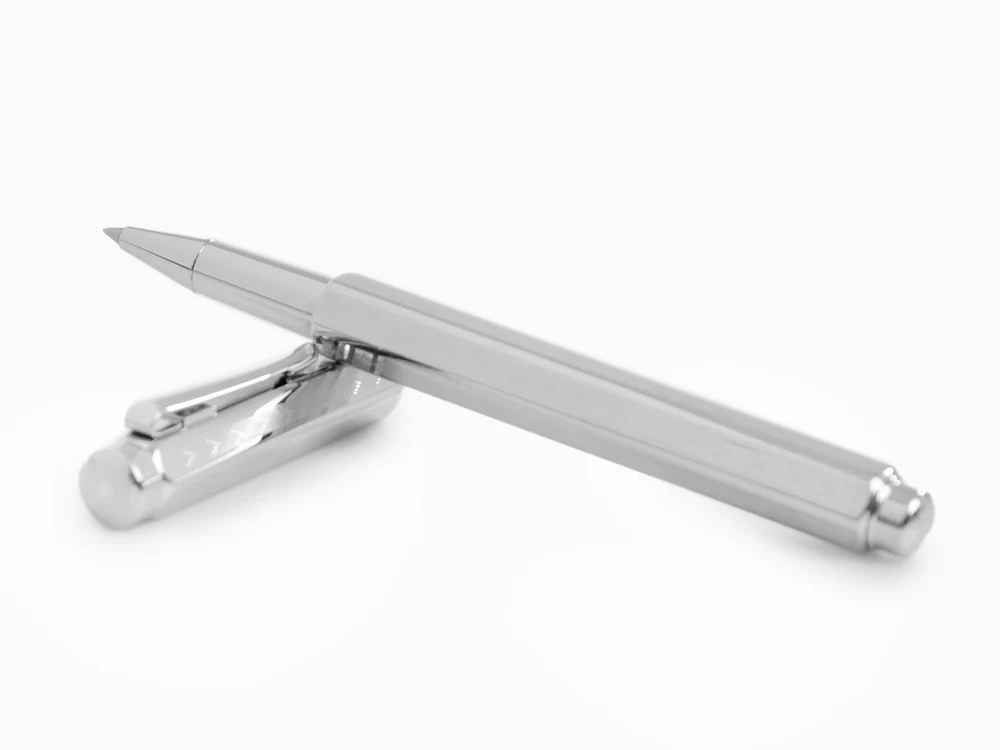 Caran d´Ache Ecridor Chevron Rollerball pen, Palladium, Silver, 838.286 - Image 7