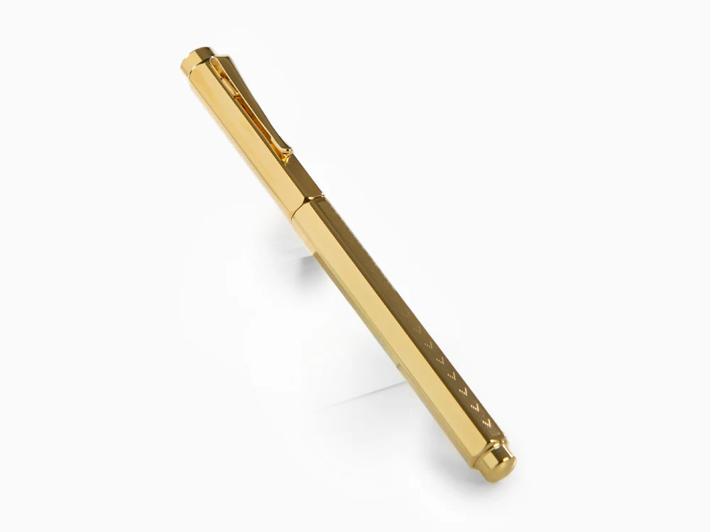 Caran d´Ache Ecridor Chevron Rollerball pen, PVD Gold, Gold, 838.208 - Image 3