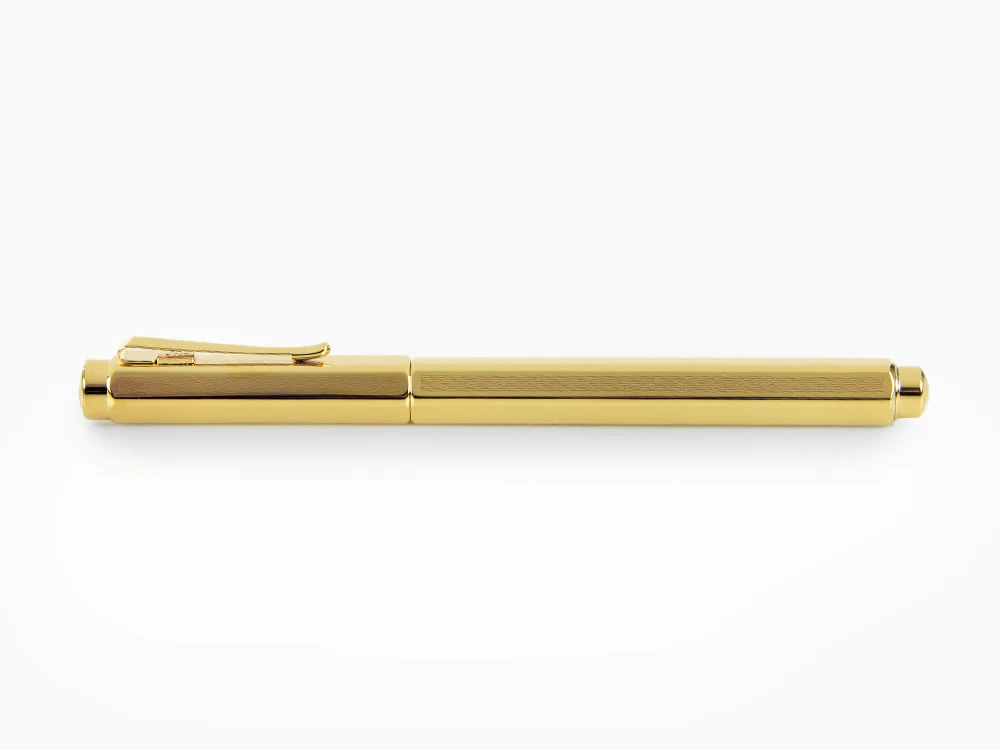 Caran d´Ache Ecridor Chevron Rollerball pen, PVD Gold, Gold, 838.208 - Image 9