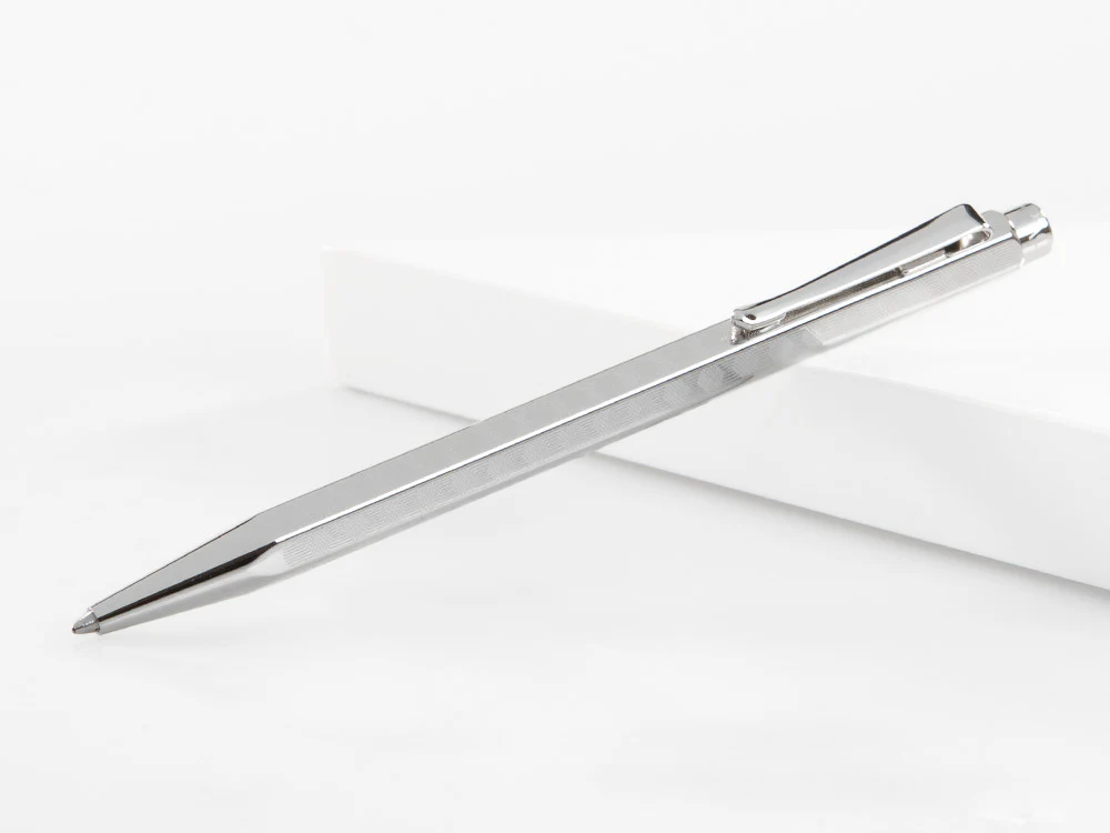 Caran d´Ache Ecridor Heritage Ballpoint pen, Palladium, Silver, 890.349 - Image 2