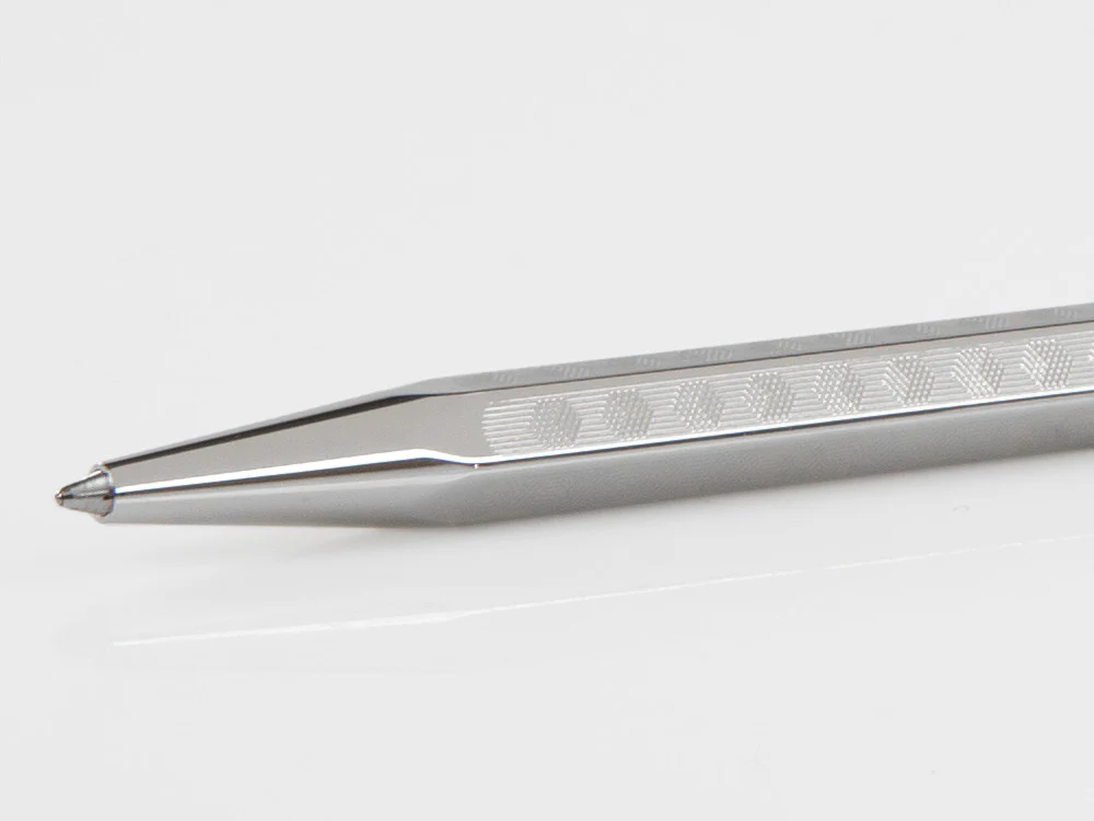 Caran d´Ache Ecridor Heritage Ballpoint pen, Palladium, Silver, 890.349 - Image 5