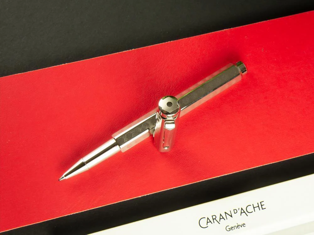 Caran d´Ache Ecridor Heritage Rollerball pen, Palladium, Silver, 838.349, - Image 6