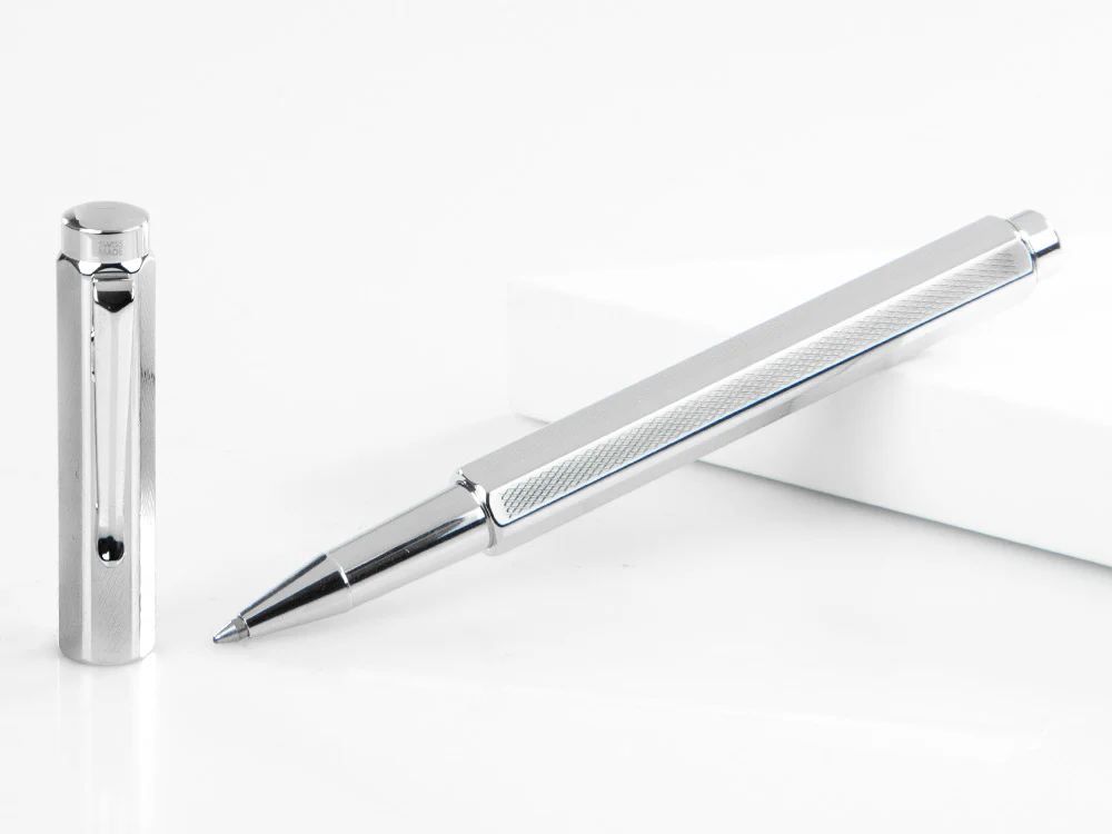 Caran d´Ache Ecridor Retro Rollerball pen, Palladium, Silver, 838.485 - Image 2