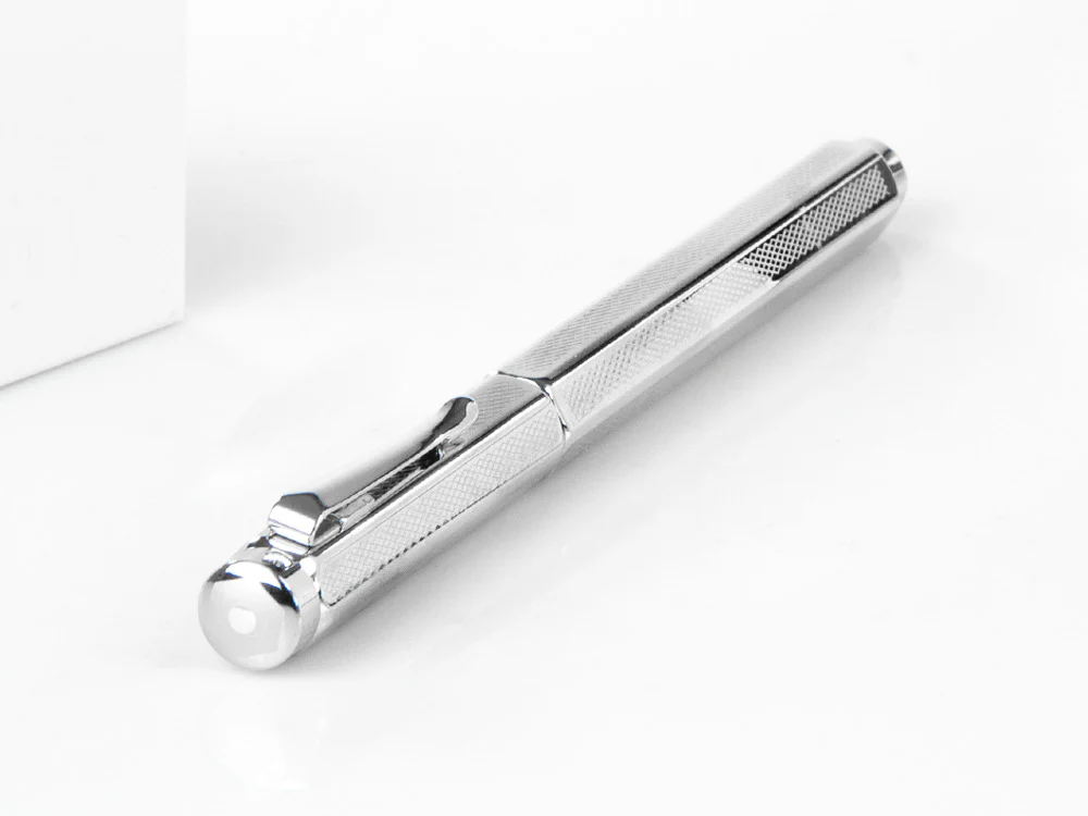 Caran d´Ache Ecridor Retro Rollerball pen, Palladium, Silver, 838.485 - Image 6