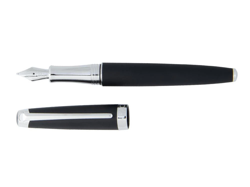 Caran d´Ache Léman Black Matt Fountain Pen, Matt Lacquer, 4799.496 - Image 4
