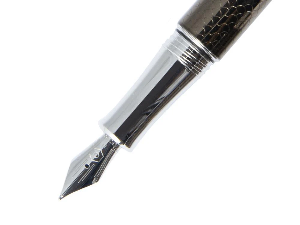 Caran d´Ache Léman Caviar Fountain Pen, Lacquer, Brown, 4799.497 - Image 6