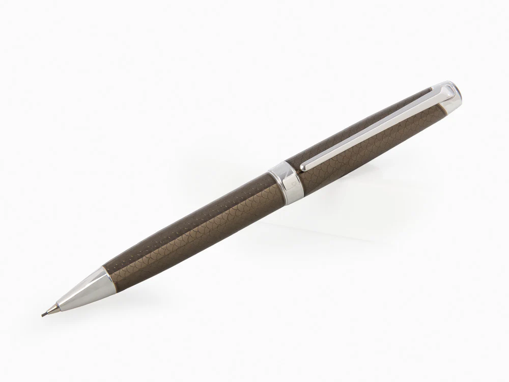 Caran d´Ache Léman Caviar Mechanical pencil, Lacquer, Brown, Rhodium, 4769.497 - Image 2
