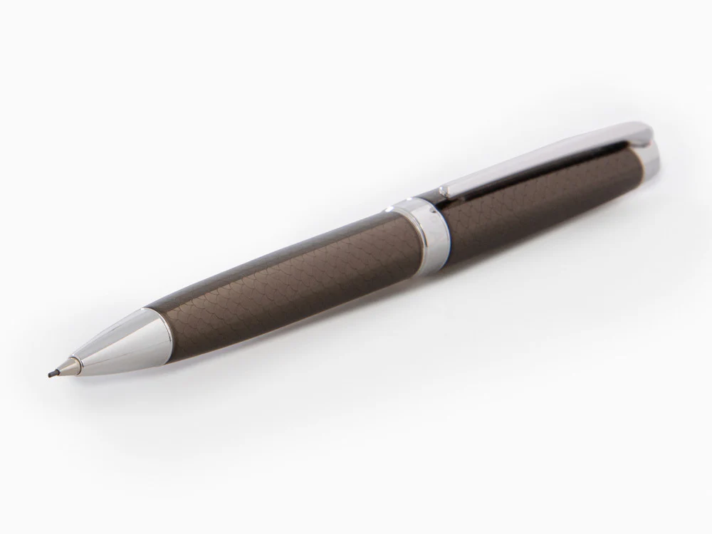 Caran d´Ache Léman Caviar Mechanical pencil, Lacquer, Brown, Rhodium, 4769.497 - Image 7