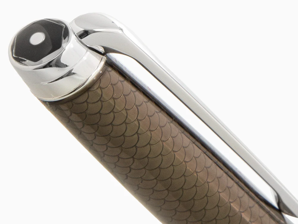 Caran d´Ache Léman Caviar Mechanical pencil, Lacquer, Brown, Rhodium, 4769.497 - Image 8