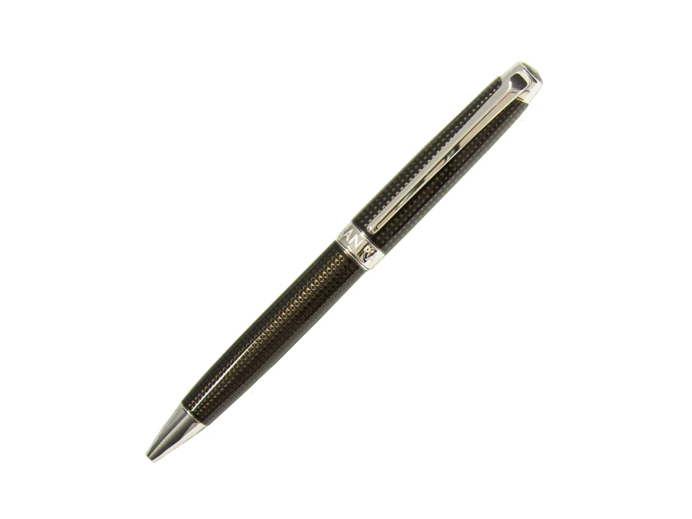 Caran d´Ache Léman de Nuit Ballpoint pen, Black Lacquer, Rhodium Trims, 4789.019