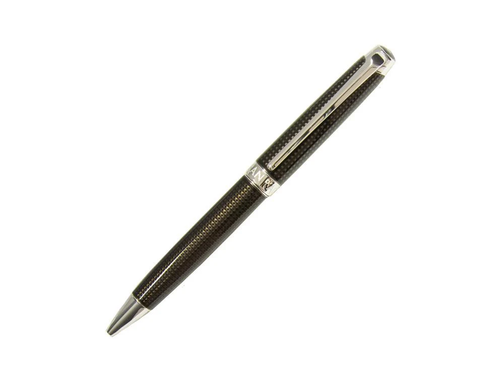Caran d´Ache Léman de Nuit Ballpoint pen, Black Lacquer, Rhodium Trims, 4789.019 - Image 2