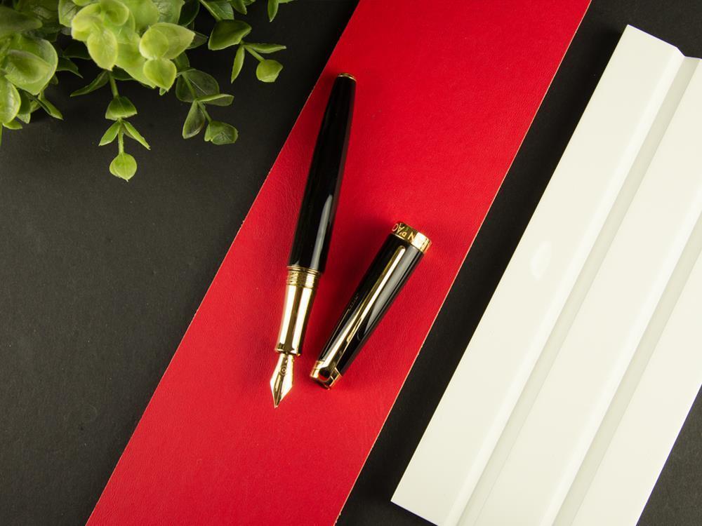 Caran d´Ache Léman Ebony Black Fountain Pen, Lacquer, 4799.282 - Image 5