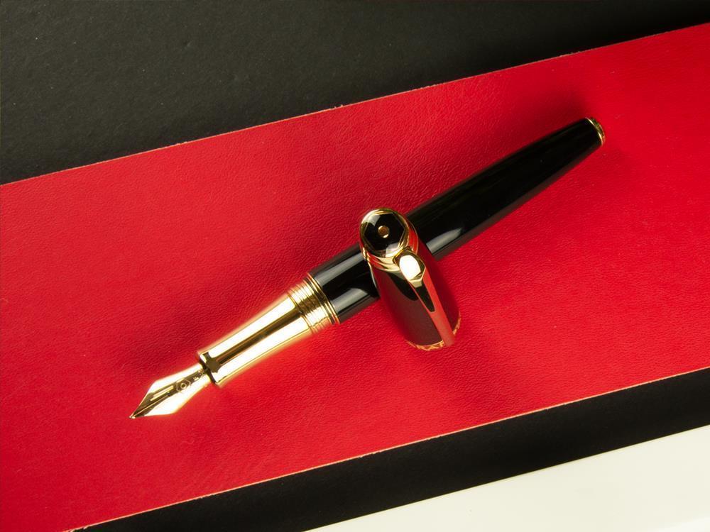 Caran d´Ache Léman Ebony Black Fountain Pen, Lacquer, 4799.282 - Image 6