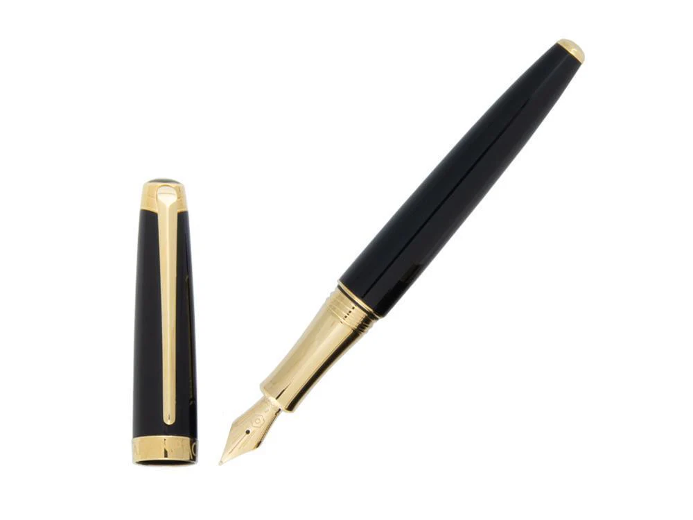 Caran d´Ache Léman Ebony Black Fountain Pen, Lacquer, 4799.282 - Image 8