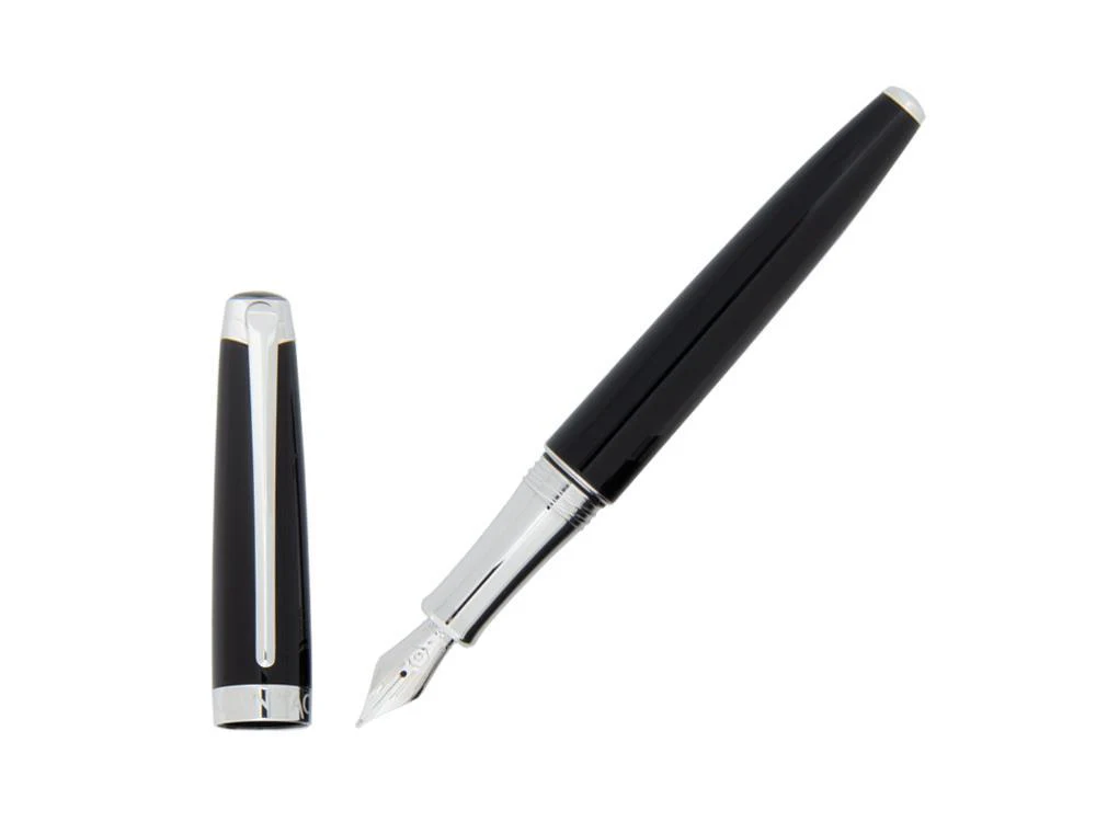 Caran d´Ache Léman Ebony Black Fountain Pen, Lacquer, 4799.782 - Image 2