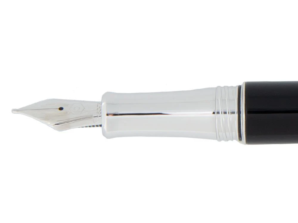 Caran d´Ache Léman Ebony Black Fountain Pen, Lacquer, 4799.782 - Image 5