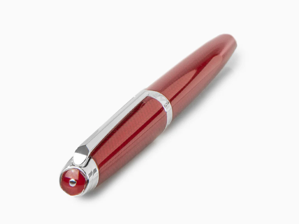 Caran d´Ache Léman Rouge Carmin Fountain Pen, Red, Rhodium, 4799.580 - Image 6
