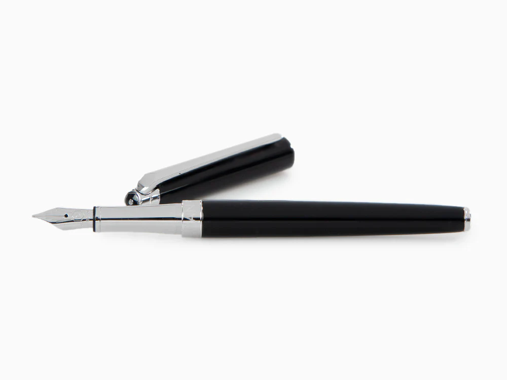Caran d´Ache Léman Slim Black Ebony Fountain Pen, Black, 4791.782 - Image 7