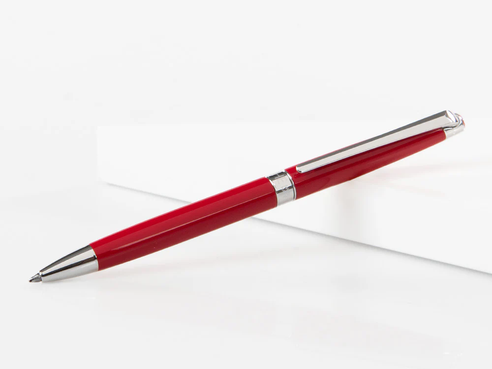 Caran d´Ache Léman Slim Scarlet Red Ballpoint pen, Lacquer, Red, 4781.770 - Image 2
