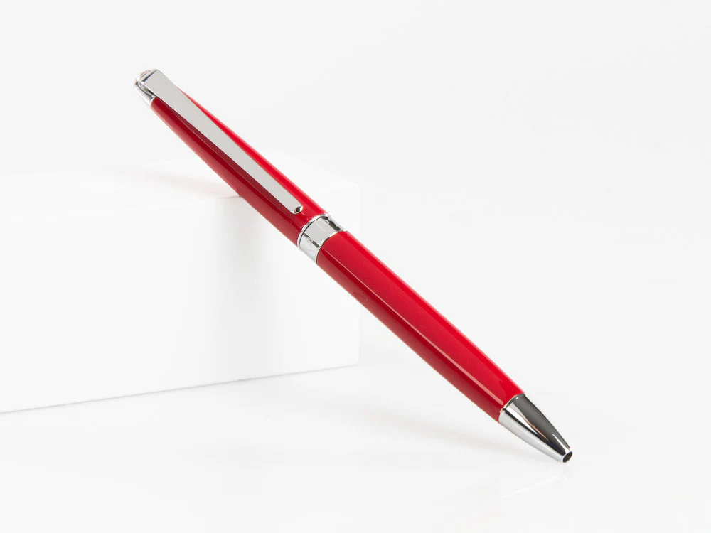 Caran d´Ache Léman Slim Scarlet Red Ballpoint pen, Lacquer, Red, 4781.770 - Image 3