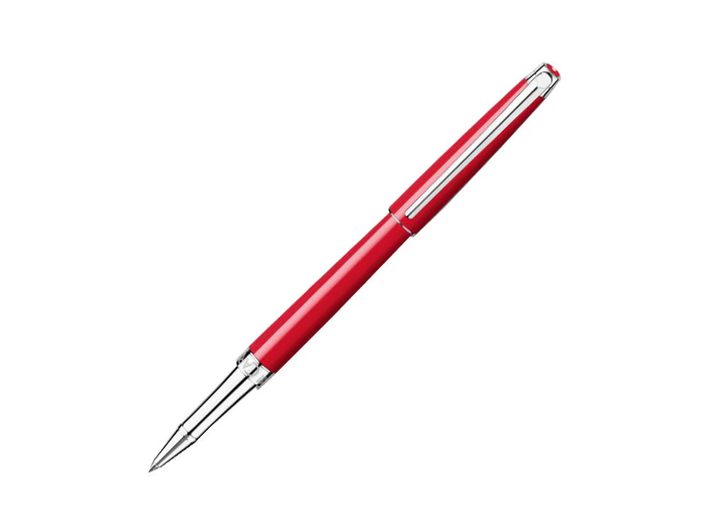Caran d´Ache Léman Slim Scarlet Red Rollerball pen, Lacquer, Red, 4771.770 - Image 3