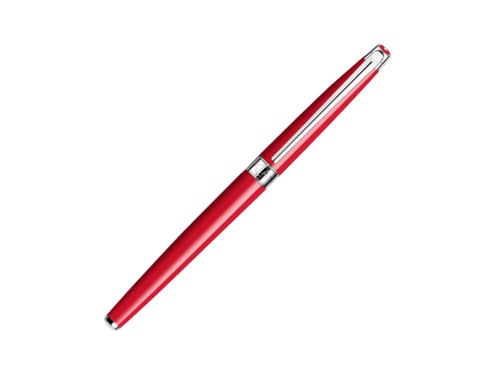 Caran d´Ache Léman Slim Scarlet Red Rollerball pen, Lacquer, Red, 4771.770 - Image 4