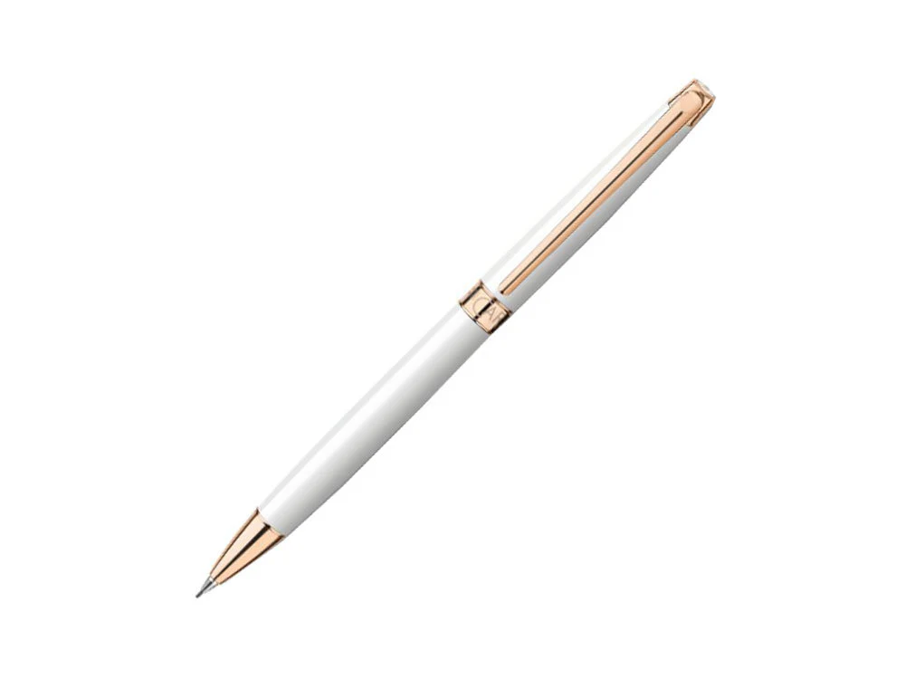 Caran d´Ache Léman Slim White Mechanical pencil, White, Rose Gold PVD, 4761.001 - Image 2