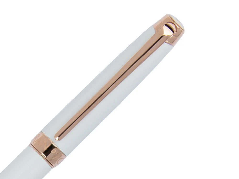 Caran d´Ache Léman Slim White Rosegold Ballpoint pen, Lacquer, White, 4781.001 - Image 9
