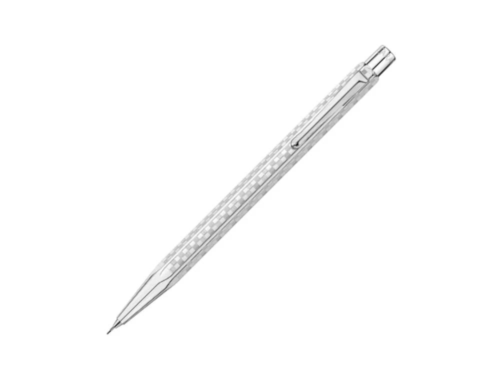 Caran d'Ache Ecridor Damier Mechanical pencil, Brass, Silver, 4.566