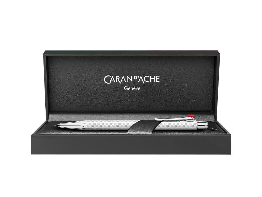 Caran d'Ache Ecridor Damier Mechanical pencil, Brass, Silver, 4.566 - Image 3