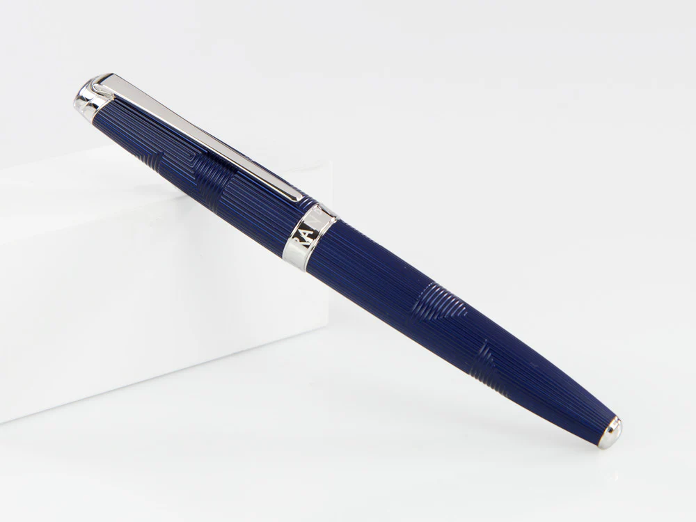 Caran d'Ache Léman Bleu Marin Rollerball pen, Lacquer, Blue, 4779.169 - Image 3