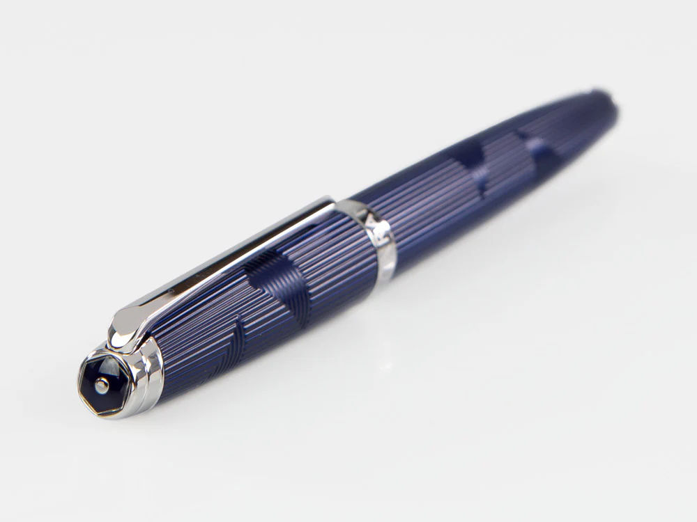Caran d'Ache Léman Bleu Marin Rollerball pen, Lacquer, Blue, 4779.169 - Image 6