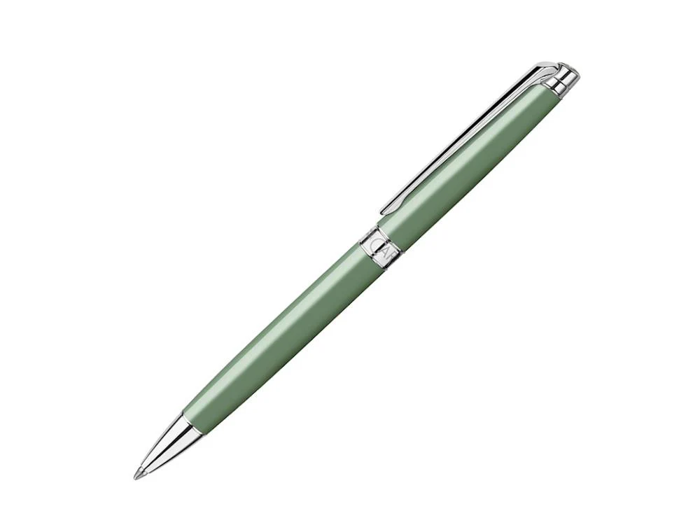 Caran d'Ache Léman Slim Léman Vert de Gris Ballpoint pen, Brass, Green, 4781.713 - Image 3