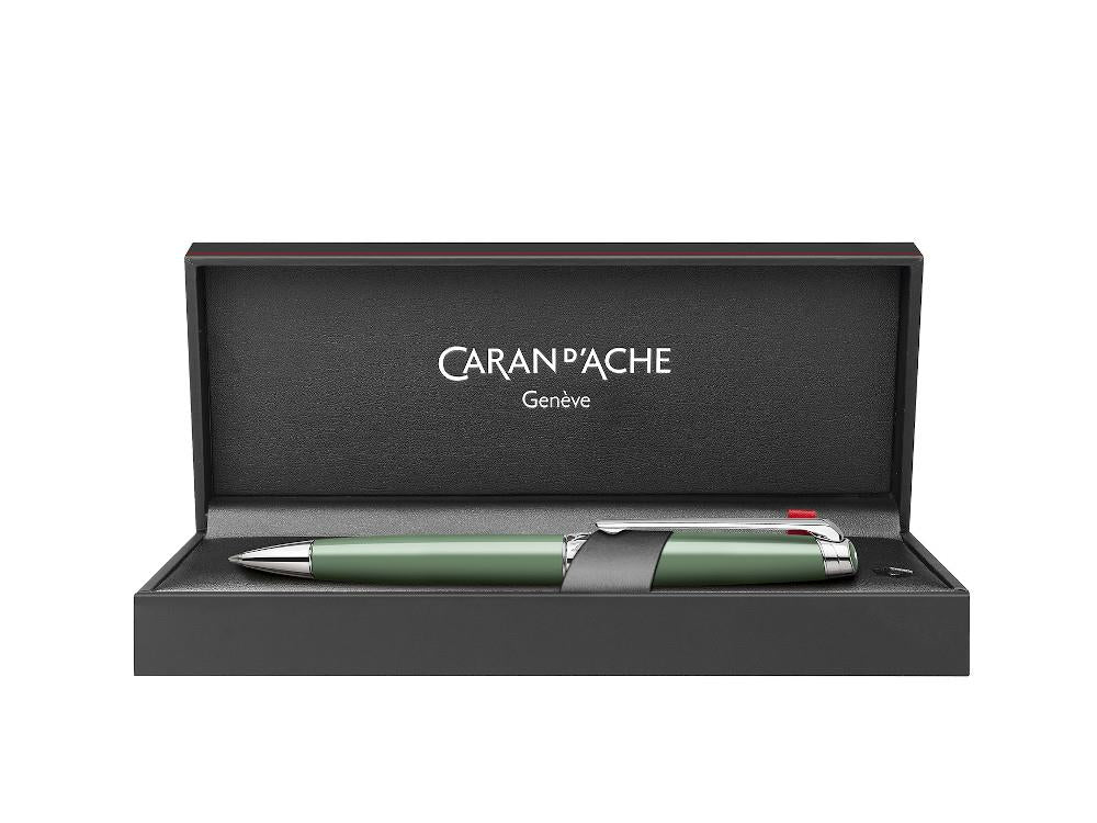 Caran d'Ache Léman Slim Léman Vert de Gris Ballpoint pen, Brass, Green, 4781.713 - Image 4