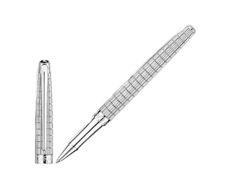 Caran d'Ache Léman Slim Lights Rollerball pen, Rhodium, Silver, 4771.386 - Image 2