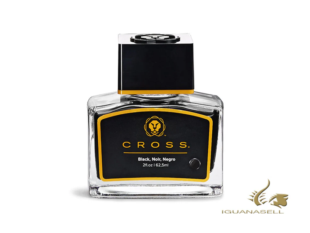 Cross Accesorios Ink Bottle, 62.5 ml., Black, Crystal, 8945S-2 - Image 2