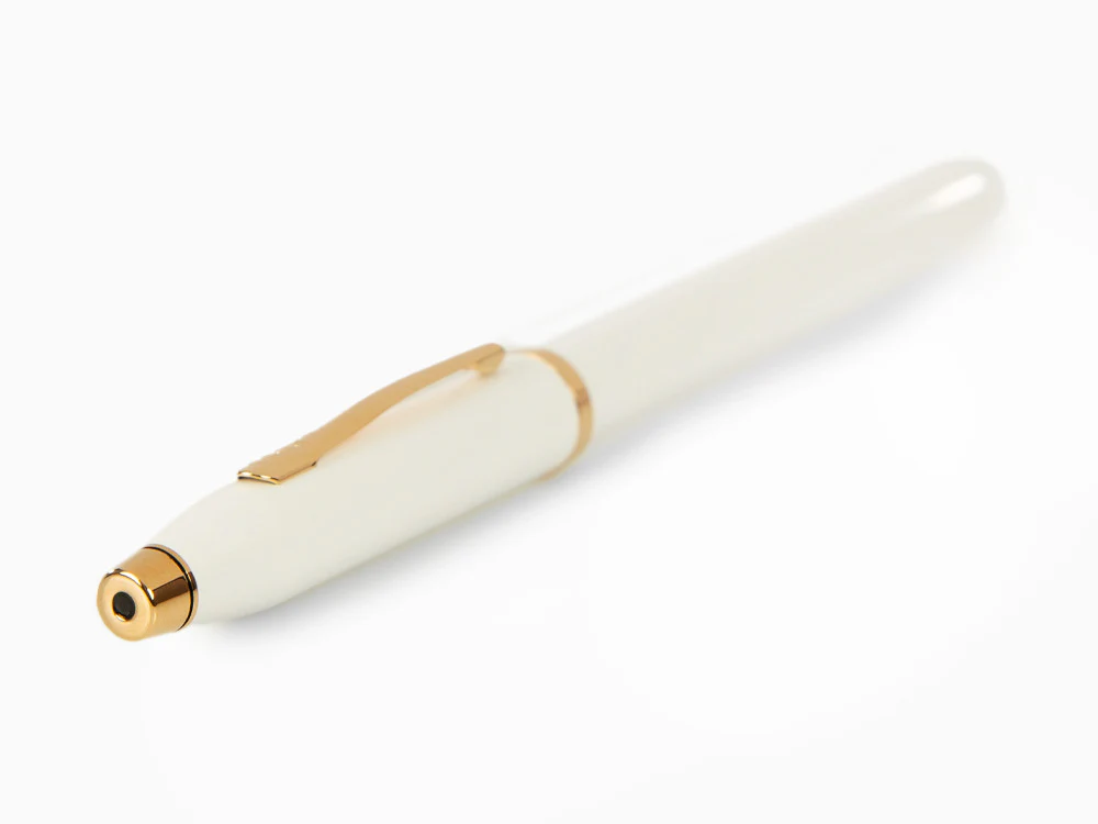 Cross Century II Fountain Pen, White Lacquer, Rose Gold, AT0086-113 - Image 6