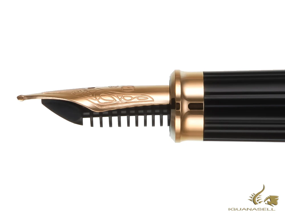 Cross Century II Medalist Fountain Pen, Brushed chrome, 23K Gold plated - Image 7