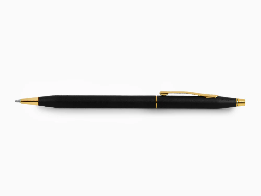 Cross Classic Century Ballpoint pen, 23K Gold Trim, Black, 2502 - Image 4