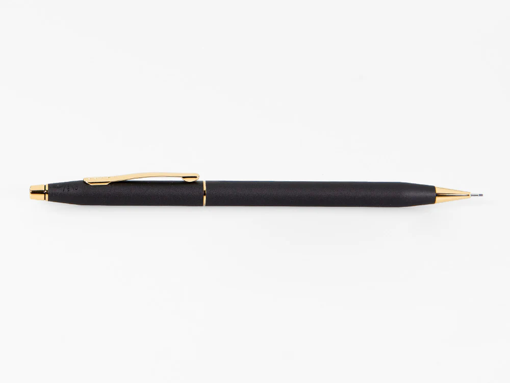 Cross Classic Century Mechanical pencil 0.7mm, Black, 23K Gold plated, 250305 - Image 4