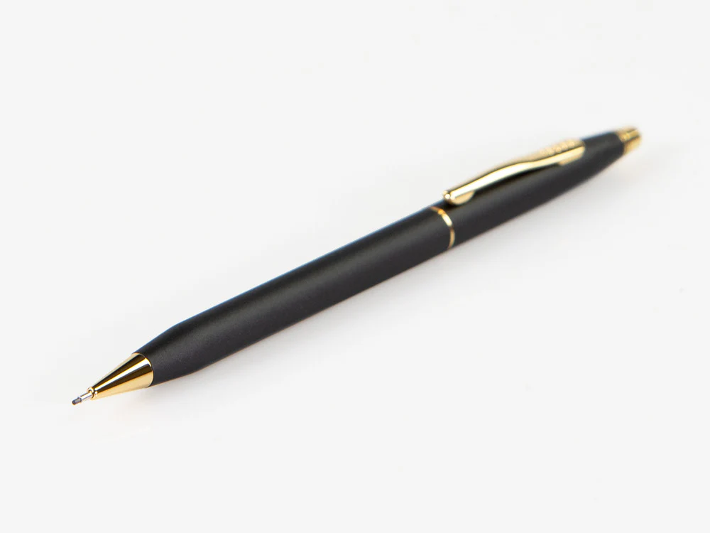 Cross Classic Century Mechanical pencil 0.7mm, Black, 23K Gold plated, 250305 - Image 7