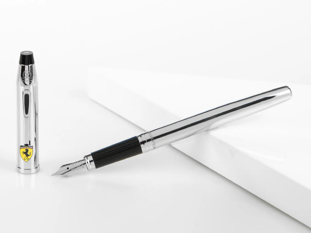 Cross Ferrari Century II Fountain Pen, Lacquer, Chrome, FR0086-121 - Image 2
