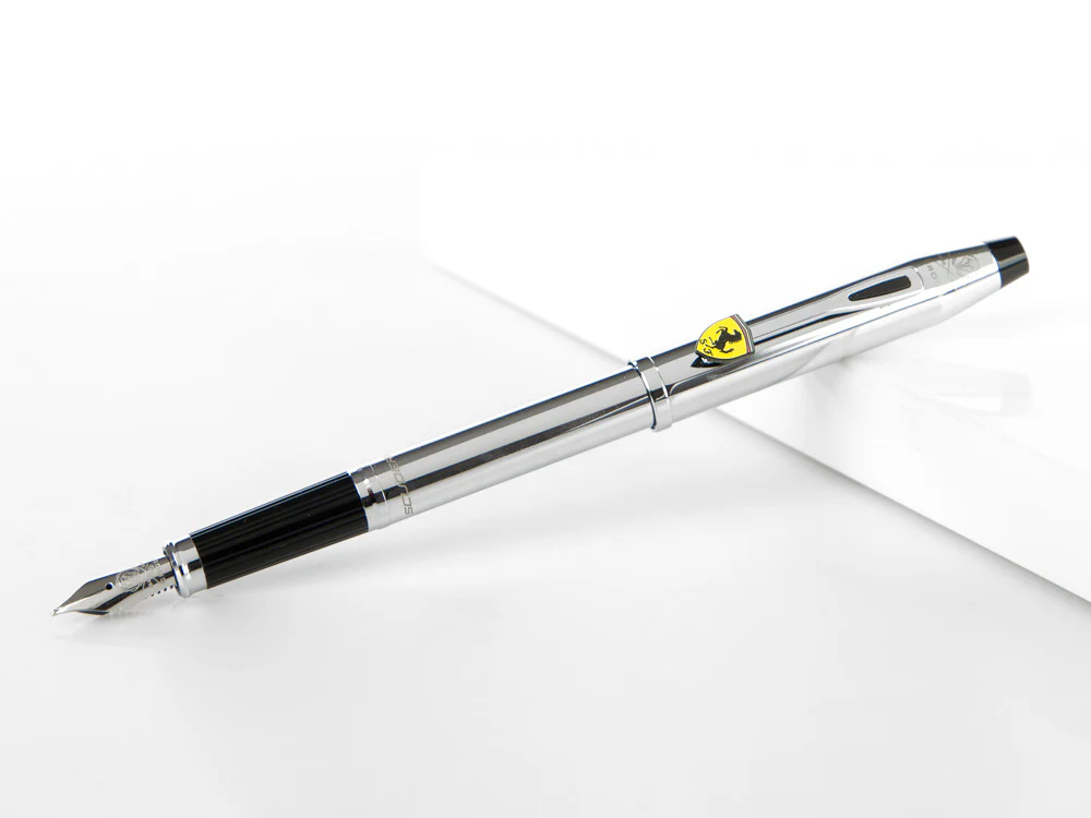Cross Ferrari Century II Fountain Pen, Lacquer, Chrome, FR0086-121 - Image 4