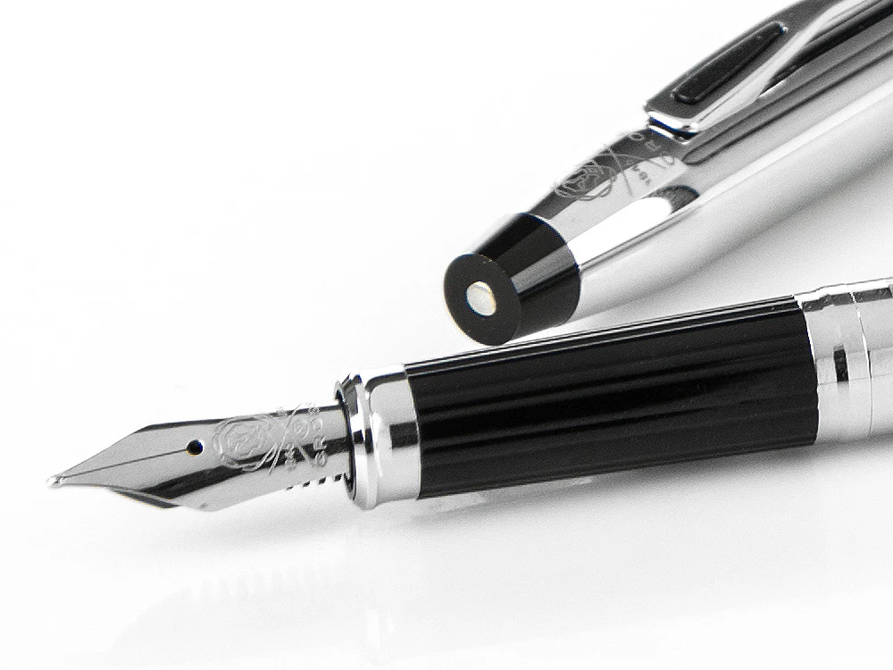 Cross Ferrari Century II Fountain Pen, Lacquer, Chrome, FR0086-121 - Image 5