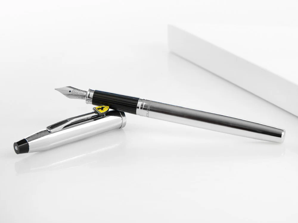 Cross Ferrari Century II Fountain Pen, Lacquer, Chrome, FR0086-121 - Image 8